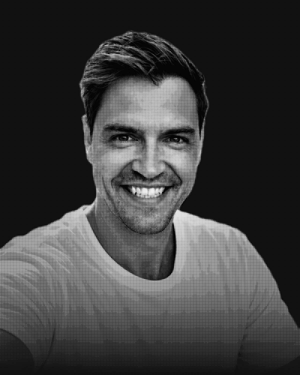 Lars Orlamünde, Founder & CEO der TradeX International AG, als Raster-Grafik